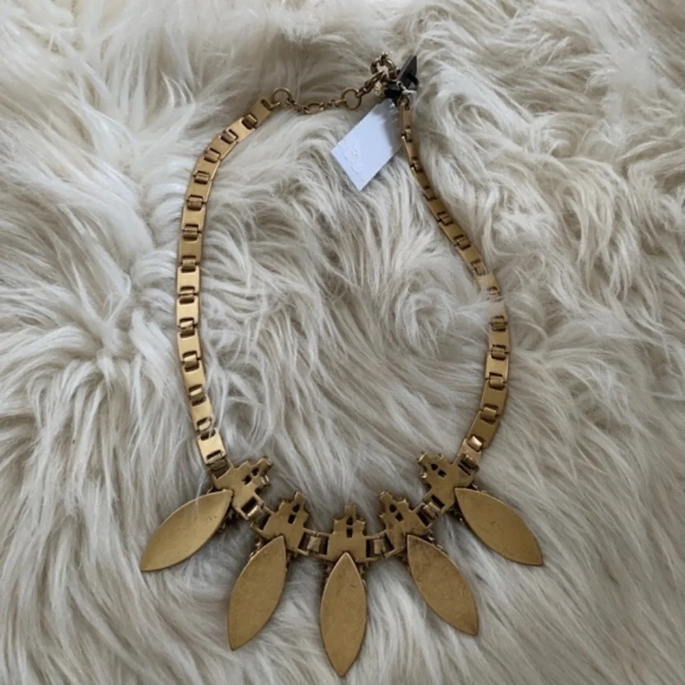 J. Crew bronze‎ costume jewelry choker necklace